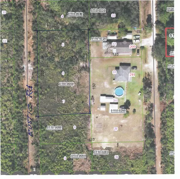 208 RUSTIC RD, Satsuma, FL 32189