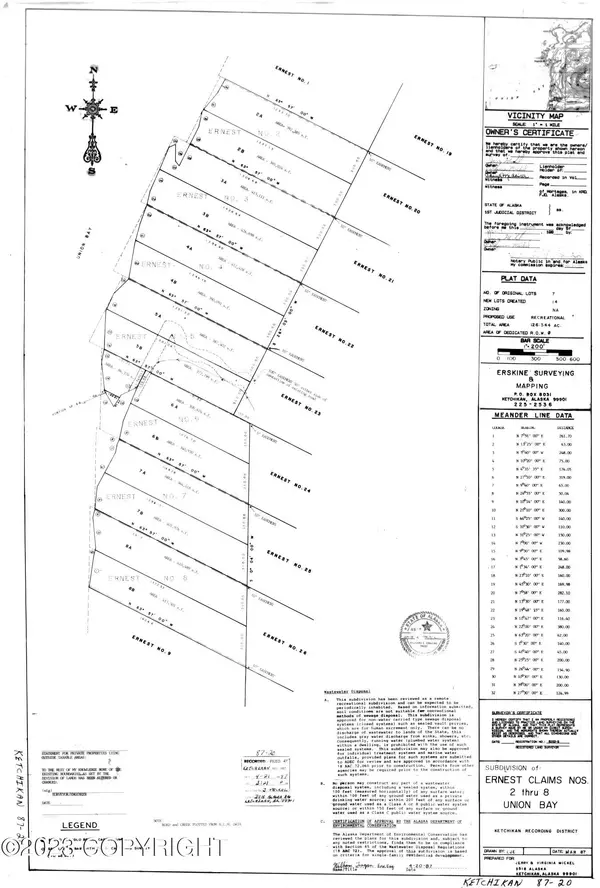 Meyers Chuck, AK 99903,2A,2B,3A Union Bay