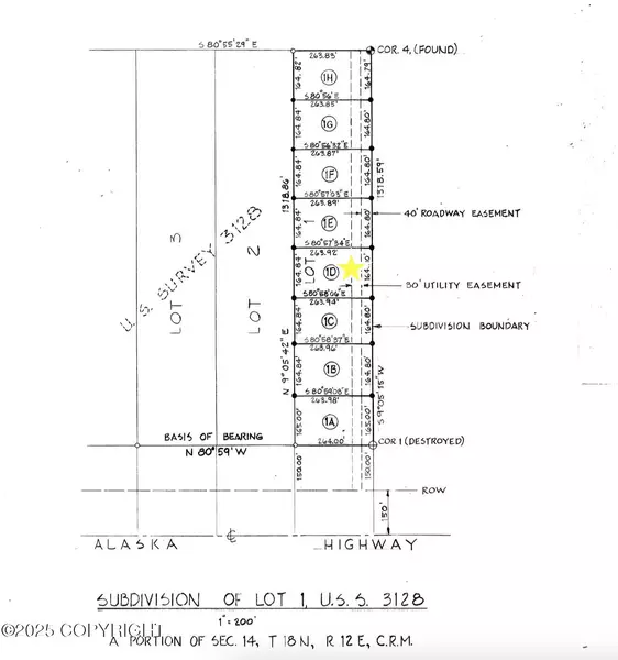Lot One ''D'' (1D) U.S. Survey No. 312, Tok, AK 99780