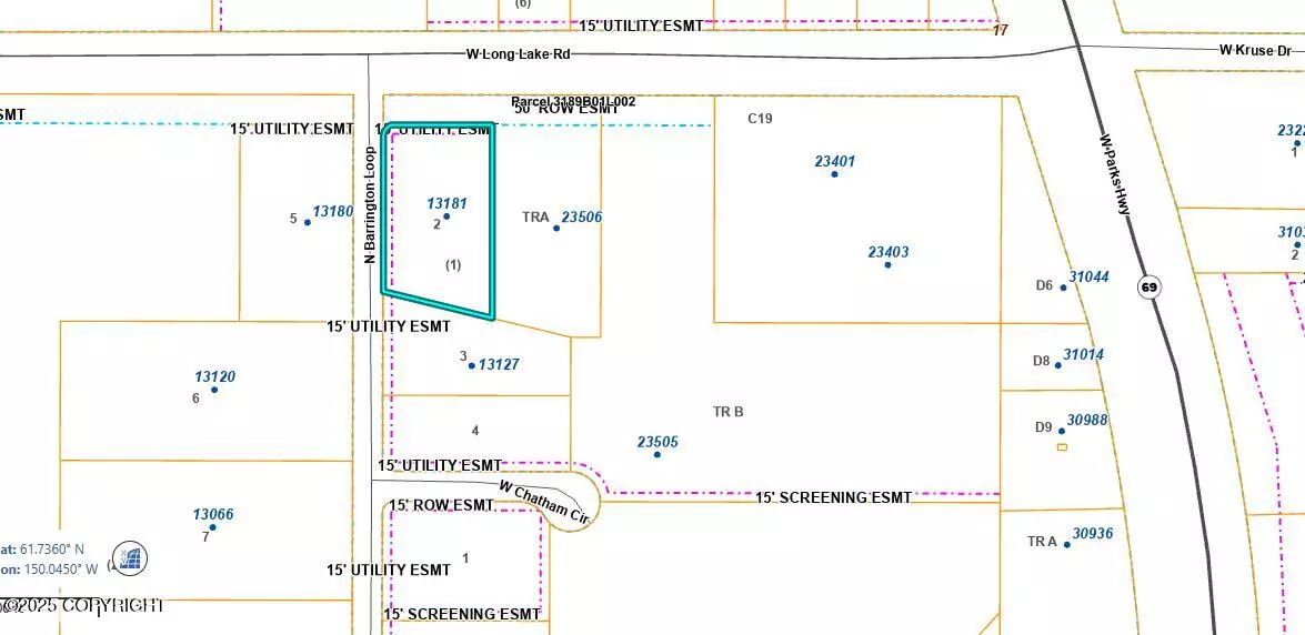 13181 N Barrington LOOP, Willow, AK 99688