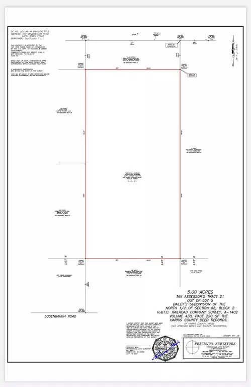 Katy, TX 77493,0 Off Logenbaugh RD