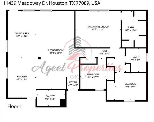 Houston, TX 77089,11439 Meadoway DR