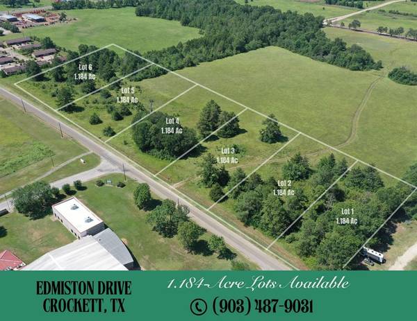 Lot 1 Edmiston DR, Crockett, TX 75835