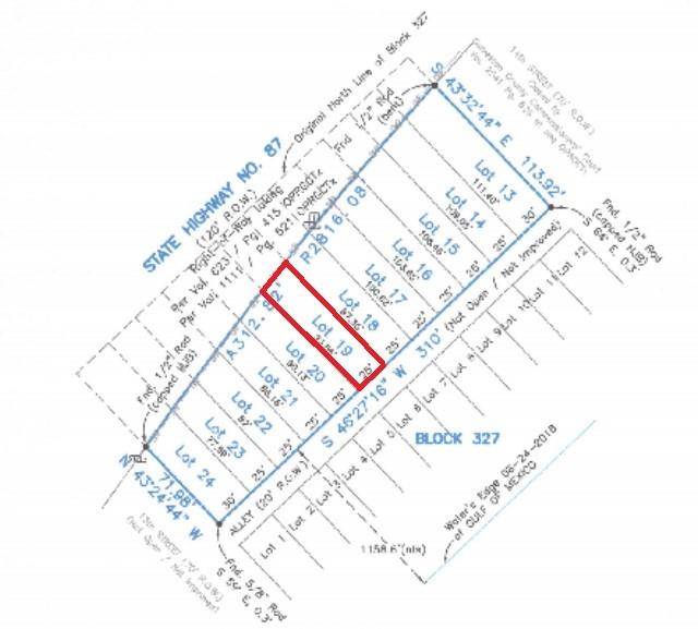 Lot 19 Hwy 87, Port Bolivar, TX 77650