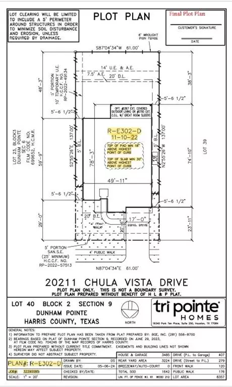 Cypress, TX 77433,20211 Chula Vista DR