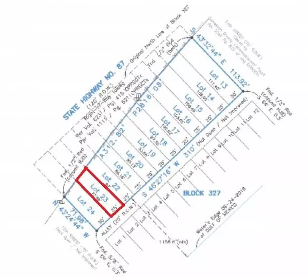 Port Bolivar, TX 77650,Lot 23 Hwy 87