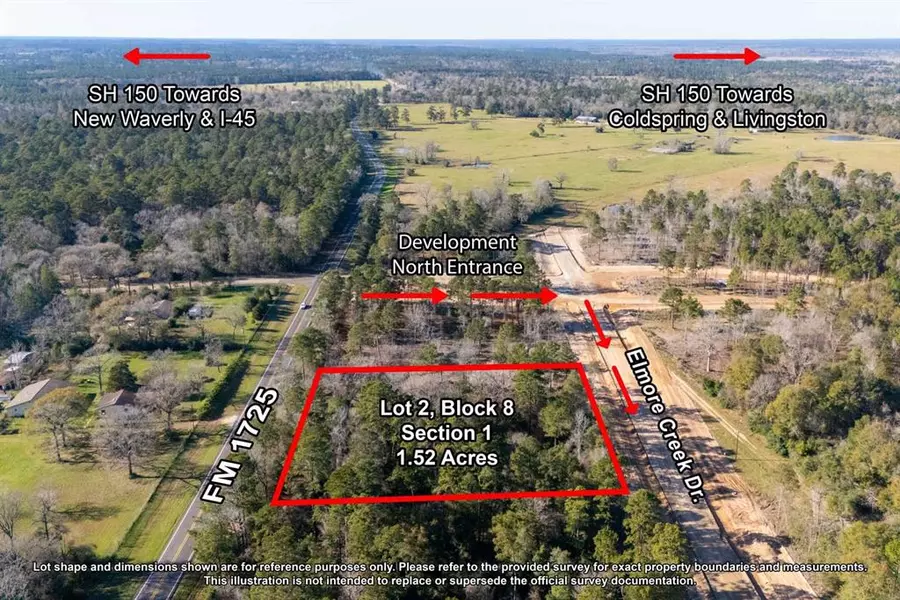 Lot 2 Block 8 Elmore Creek DR, Willis, TX 77378