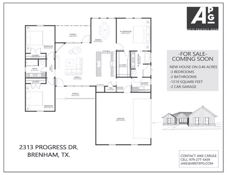 2313 Progress DR, Brenham, TX 77833