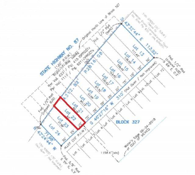 Lot 22 Hwy 87, Port Bolivar, TX 77650