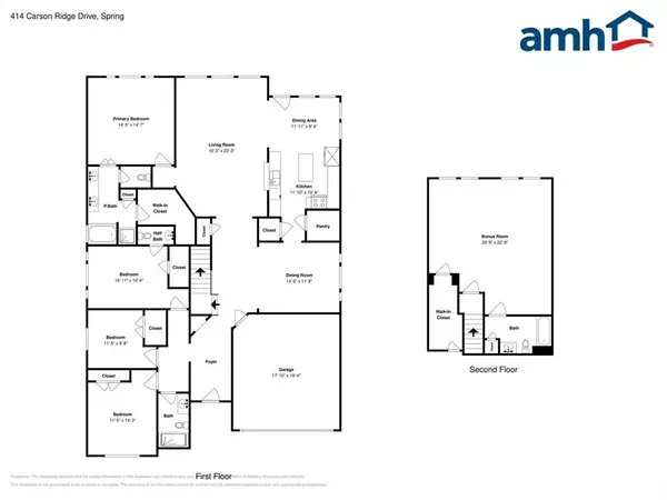 Spring, TX 77386,414 Carson Ridge DR