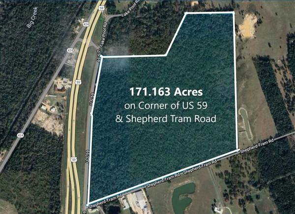 171.613 Acres US 59 HWY, Shepherd, TX 77371