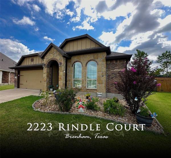 2223 Rindle CT, Brenham, TX 77833