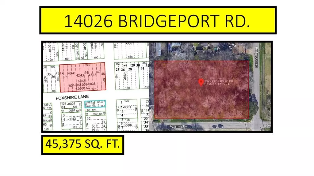 14026 Bridgeport RD, Houston, TX 77047