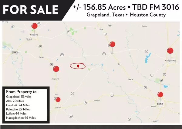 Grapeland, TX 75844,TBD FM 3016