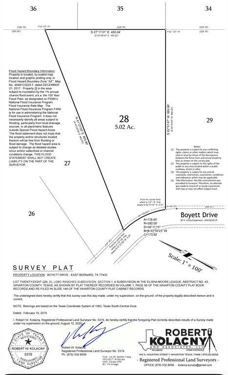 Hungerford, TX 77448,0 Boyett DR