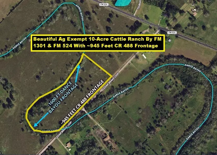 Lot 4 CR 488, Sweeny, TX 77480