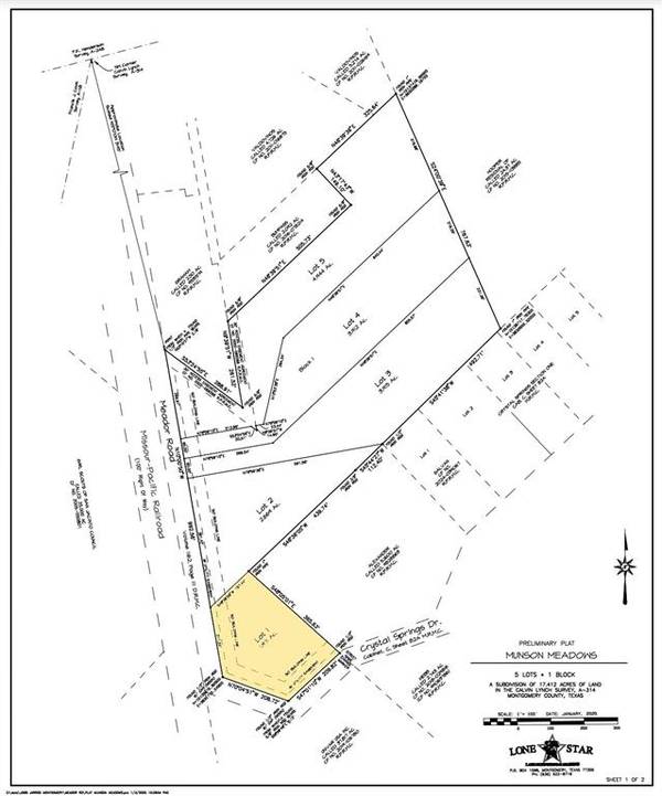 1.9 AC Meador Road, Conroe, TX 77303