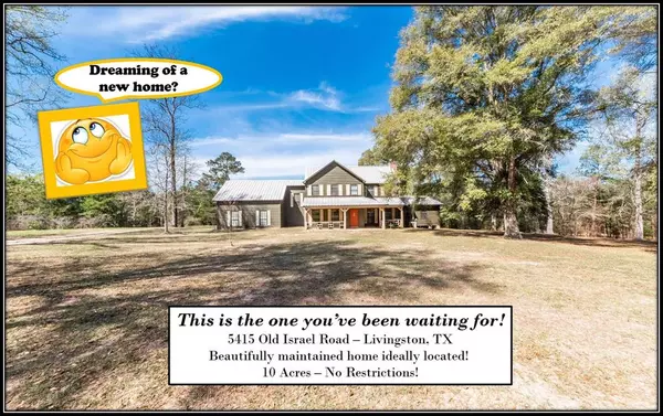 5415 Old Israel RD, Livingston, TX 77351