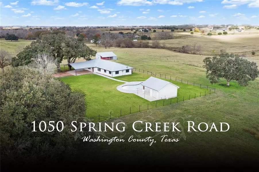 1050 Spring Creek RD, Brenham, TX 77833