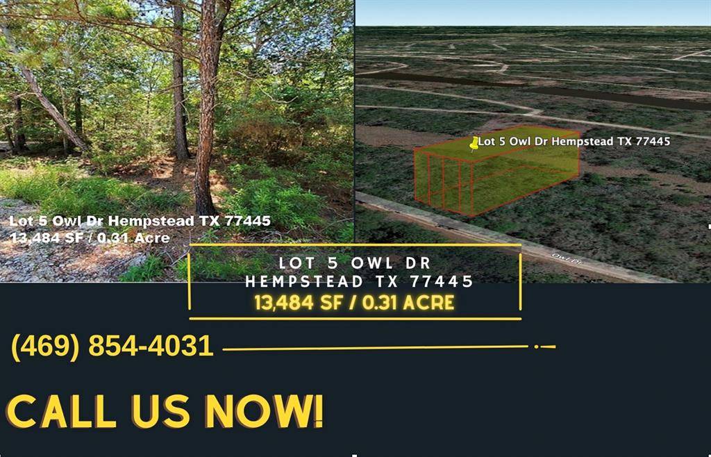 Hempstead, TX 77445,Lot 5 Owl