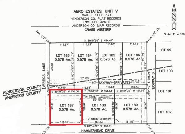 Lot 187 Hammerhead Dr, Berryville, TX 75763