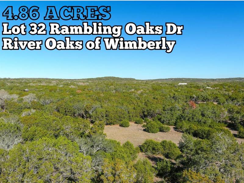 Lot 32 Rambling Oaks DR, Wimberley, TX 78676