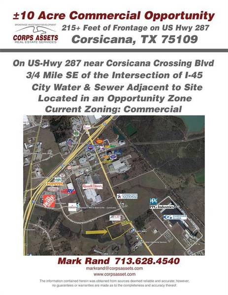 00 US Hwy 287, Corsicana, TX 75109