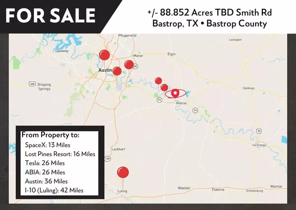 Bastrop, TX 78602,TBD (88.852 Acres) Smith RD