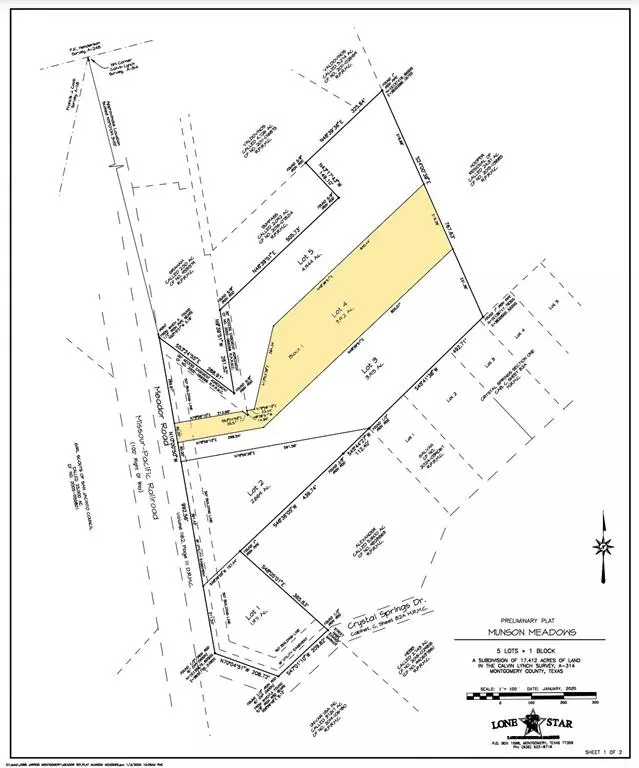 Conroe, TX 77303,3.912 AC Meador RD