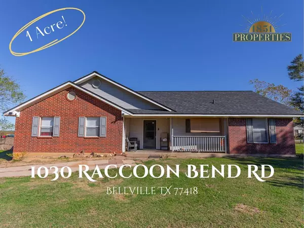 1030 Raccoon Bend RD, Bellville, TX 77418