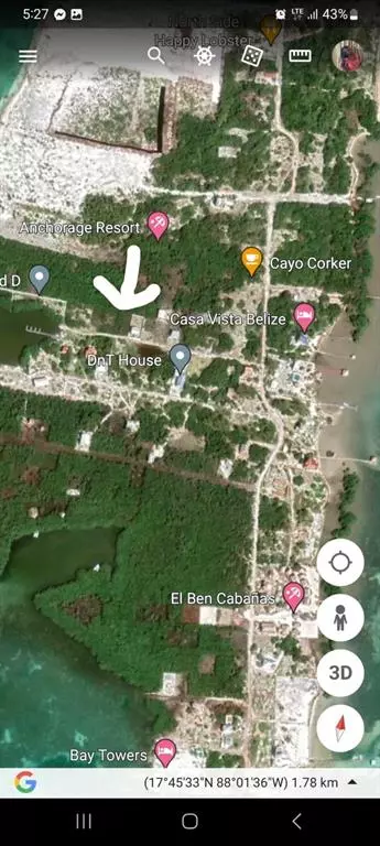 99999,.115 Acre - Caye Caulker North- Belize