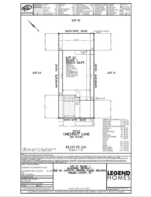 Brookshire, TX 77423,3032 Chestnut LN