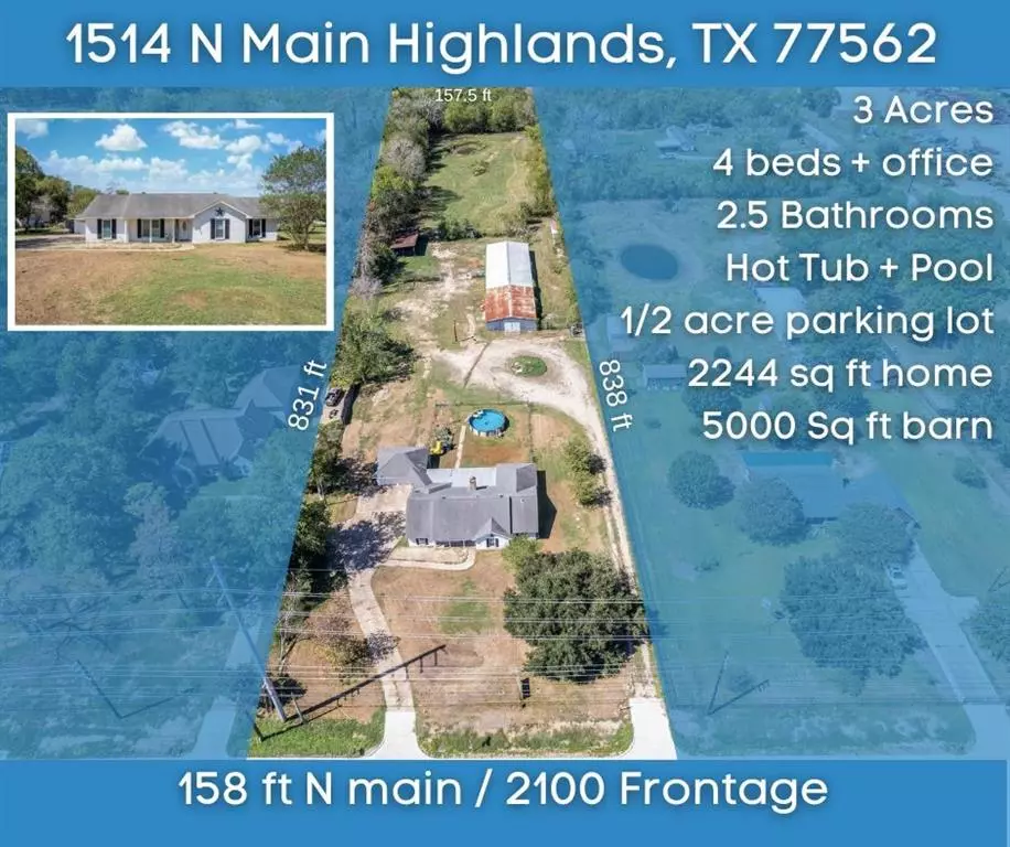 Highlands, TX 77562,1514 N Main ST