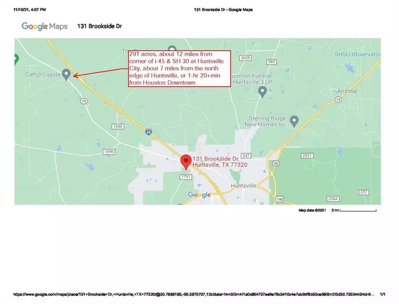 2404 TX-75 RD, Huntsville, TX 77320