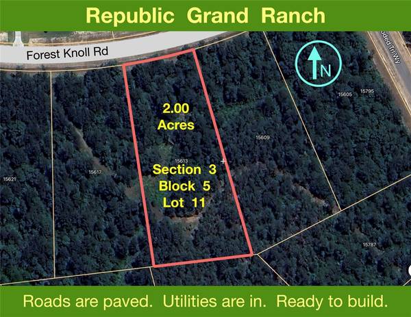 15613 Forest Knoll RD, Willis, TX 77378