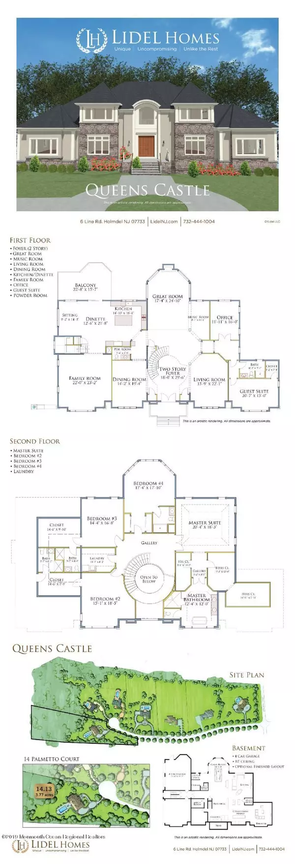 Holmdel, NJ 07733,14 Palmetto Court