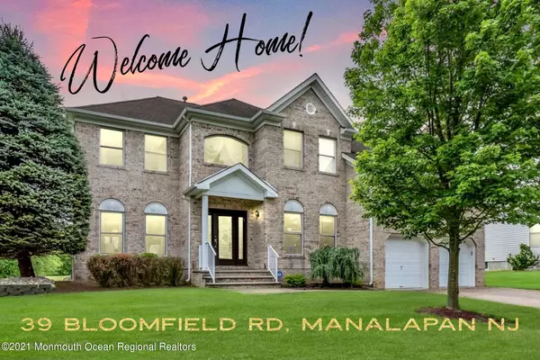 39 Bloomfield Road, Manalapan, NJ 07726