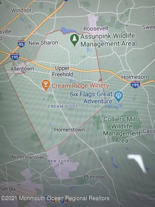 Upper Freehold, NJ 08501,0 Burlington Path Road