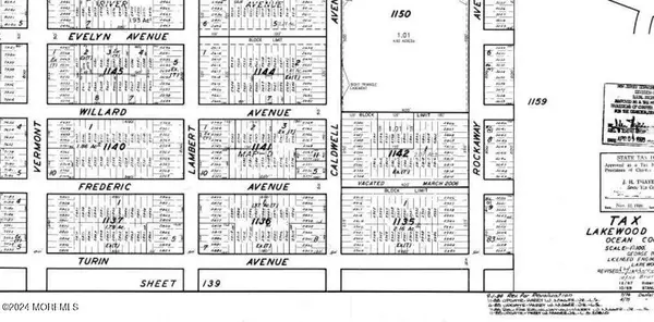Lakewood, NJ 08701,0 River Avenue #Block 1136 Lot 8