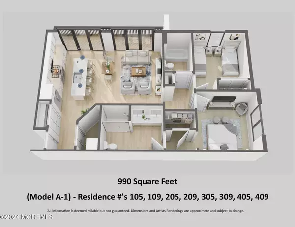 Neptune City, NJ 07753,1 5th Avenue #Residence 105
