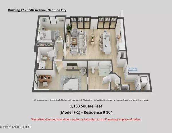 Neptune City, NJ 07753,3 5th Avenue #Residence 104