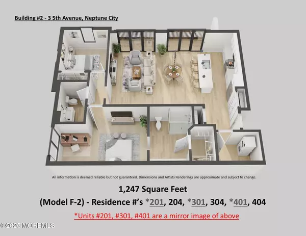 Neptune City, NJ 07753,3 5th Avenue #Residence 201