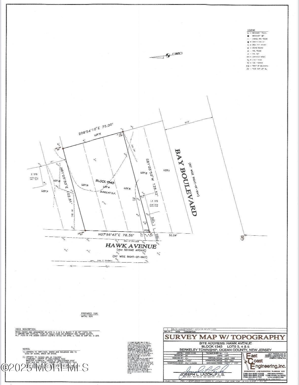 0 Hawk Avenue, Bayville, NJ 08721