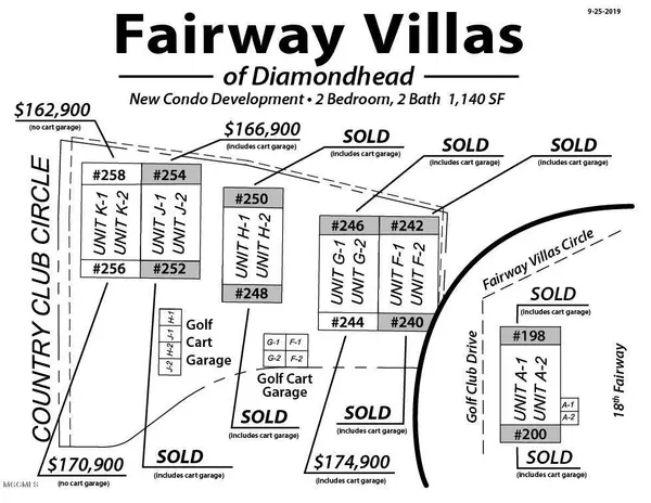 Diamondhead, MS 39525,258 Fairway Villas Circle #K-2