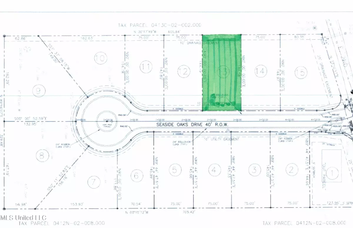 Pass Christian, MS 39571,Seaside Oaks (Lot 13) Drive