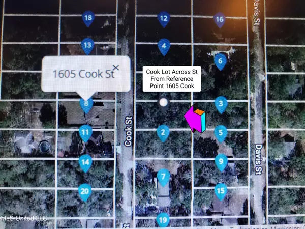 Ocean Springs, MS 39564,Cook St Lot 1427