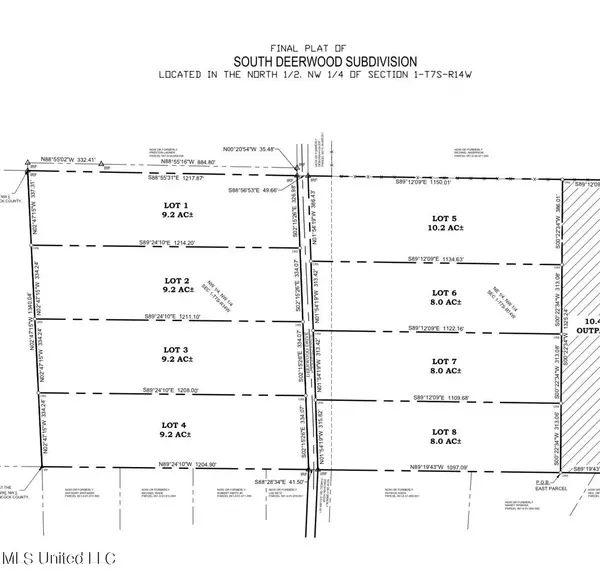 Kiln, MS 39556,Lot 2 Deerwood Road