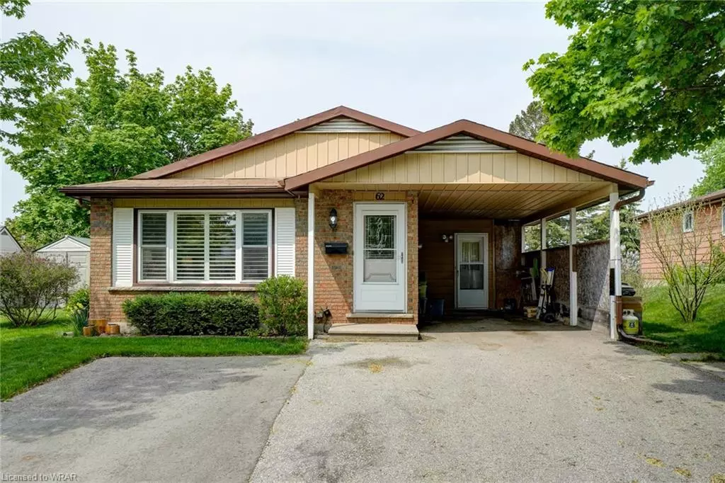 Kitchener, ON N2P 1M8,62 Cluthe Crescent