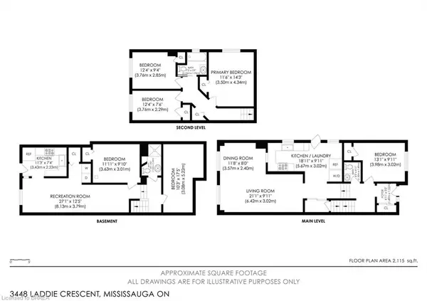 Mississauga, ON L4T 1N1,3448 Laddie Crescent