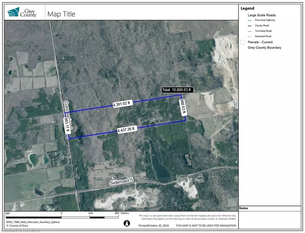 Chatsworth, ON N0H 1G0,PT LT 14 Concession 5